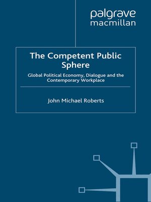 cover image of The Competent Public Sphere